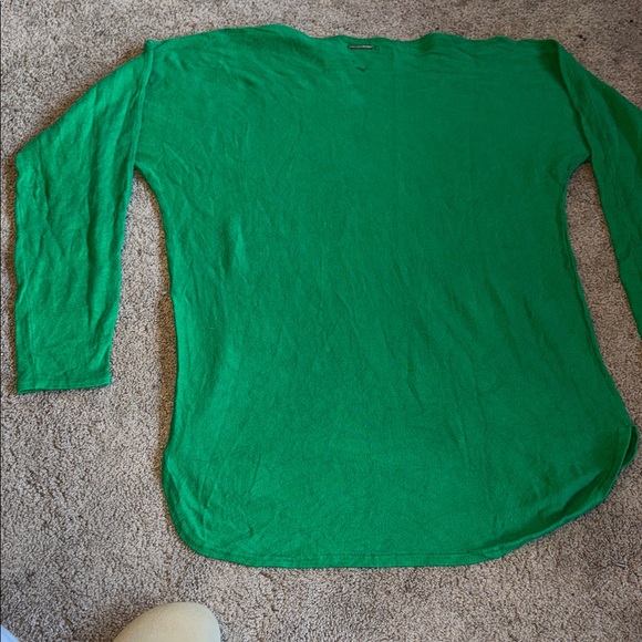 Michael Kors Emerald Green Knit Top - Picture 10 of 10